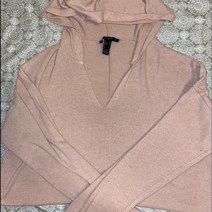 Cropped hoodie